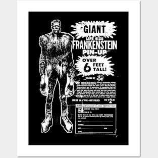 famous monsters Posters and Art